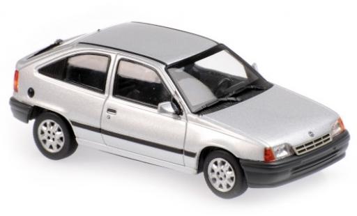 Coche miniatura Opel Kadett 1/43 Maxichamps E 1.8i gris 1990 Opel Kadett 1/43 Maxichamps E 1.8i gris 1990 coche miniatura