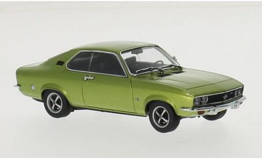 Coche miniatura Opel Manta 1/43 Maxichamps A metalico verde 1970 Opel Manta 1/43 Maxichamps A metalico verde 1970 coche miniatura