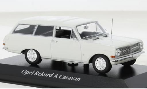 Opel Rekord 1/43 Maxichamps A Caravan metallise weiss 1962 1:43 coche miniatura