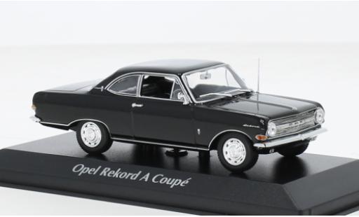 Opel Rekord 1/43 Maxichamps A Coupe schwarz 1962 1:43 coche miniatura