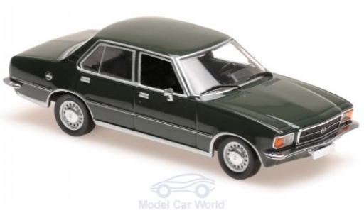 Opel Rekord 1/43 Maxichamps D verde 1975 coche miniatura