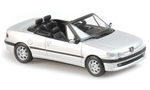 Coche miniatura Peugeot 306 1/43 Maxichamps Cabriolet matt-gris 1998 Peugeot 306 1/43 Maxichamps Cabriolet matt-gris 1998 coche miniatura