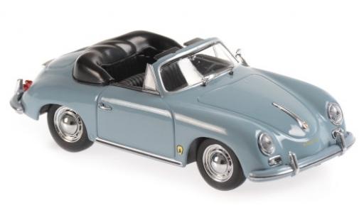 Porsche 356 1/43 Maxichamps A Cabriolet azul 1956 coche miniatura