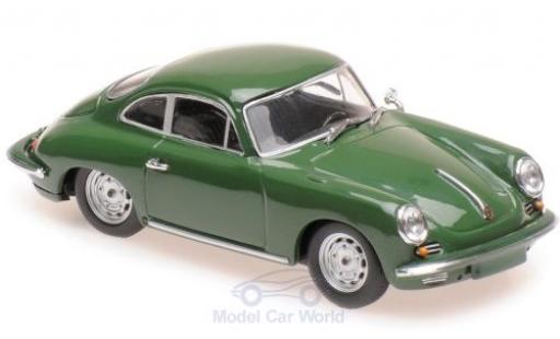 Coche miniatura Porsche 356 1/43 Maxichamps C Carrera 2 verde 1963 Porsche 356 1/43 Maxichamps C Carrera 2 verde 1963 coche miniatura