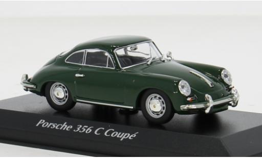 Porsche 356 1/43 Maxichamps C grün 1965 1:43 coche miniatura