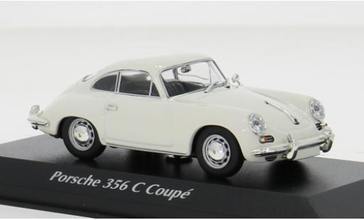 Porsche 356 1/43 Maxichamps C weiss 1965 1:43 coche miniatura