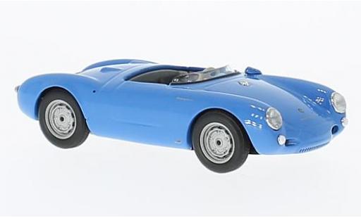 Coche miniatura Porsche 550 1/43 Maxichamps Spyder azul 1955 Porsche 550 1/43 Maxichamps Spyder azul 1955 coche miniatura
