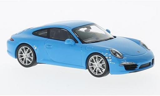 Porsche 991 S 1/43 Maxichamps 911 () Carrera S azul 2012 coche miniatura