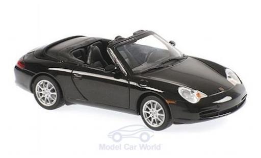 Coche miniatura Porsche 996 1/43 Maxichamps 911 () Cabriolet metalico negro 2001 Porsche 996 1/43 Maxichamps 911 () Cabriolet metalico negro 2001 coche miniatura
