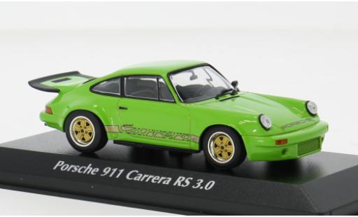 Coche miniatura Porsche 930 RS 1/43 Maxichamps 911 Carrera 3.0 weiss/blau 1974 1:43 Porsche 930 RS 1/43 Maxichamps 911 Carrera 3.0 weiss/blau 1974 1:43 coche miniatura