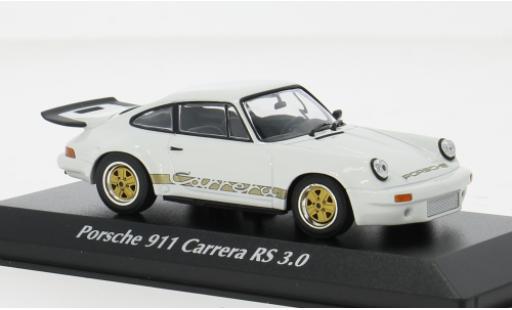Coche miniatura Porsche 930 RS 1/43 Maxichamps 911 Carrera 3.0 weiss/rojo 1974 1:43 Porsche 930 RS 1/43 Maxichamps 911 Carrera 3.0 weiss/rojo 1974 1:43 coche miniatura