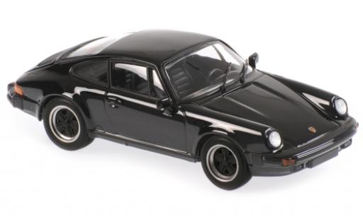 Coche miniatura Porsche 930 1/43 Maxichamps 911 SC negro 1979 Porsche 930 1/43 Maxichamps 911 SC negro 1979 coche miniatura