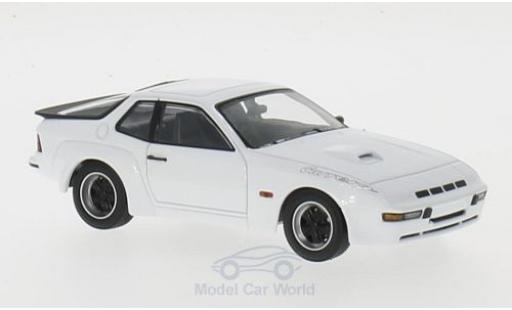 Coche miniatura Porsche 924 1981 1/43 Maxichamps Carrera GT blanco 1981 Porsche 924 1981 1/43 Maxichamps Carrera GT blanco 1981 coche miniatura