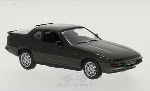 Coche miniatura Porsche 924 1/43 Maxichamps metalico marron 1984 Porsche 924 1/43 Maxichamps metalico marron 1984 coche miniatura