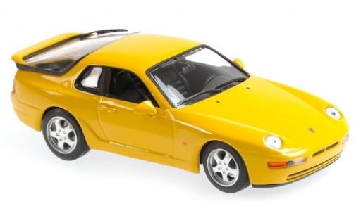 Porsche 993 1/43 Maxichamps 968 CS amarillo 1 coche miniatura
