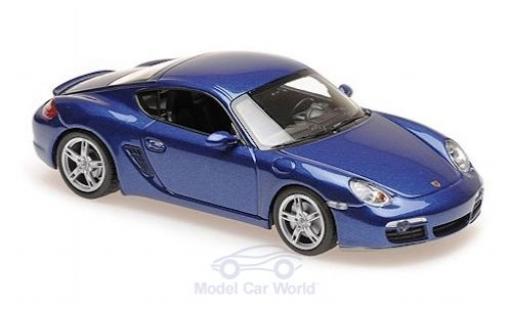 Porsche Cayman S 1/43 Maxichamps S metalico azul 2005 coche miniatura