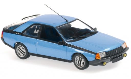 Renault Fuego 1/43 Maxichamps metalico azul 1984 coche miniatura