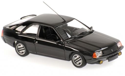 Renault Fuego 1/43 Maxichamps negro 1984 coche miniatura