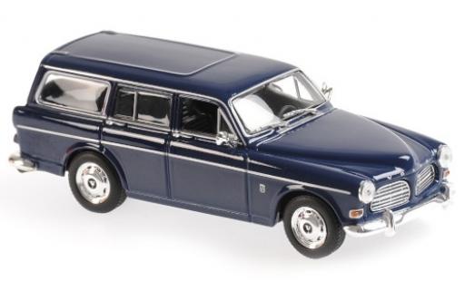 Coche miniatura Volvo 121 1/43 Maxichamps Amazon Break azul 1966 Volvo 121 1/43 Maxichamps Amazon Break azul 1966 coche miniatura