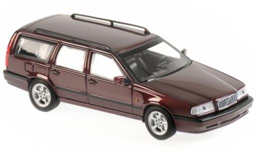 Coche miniatura Volvo 850 1/43 Maxichamps Break metalico rojo 1994 Volvo 850 1/43 Maxichamps Break metalico rojo 1994 coche miniatura