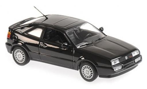 Coche miniatura Volkswagen Corrado 1/43 Maxichamps G60 negro 1990 Volkswagen Corrado 1/43 Maxichamps G60 negro 1990 coche miniatura