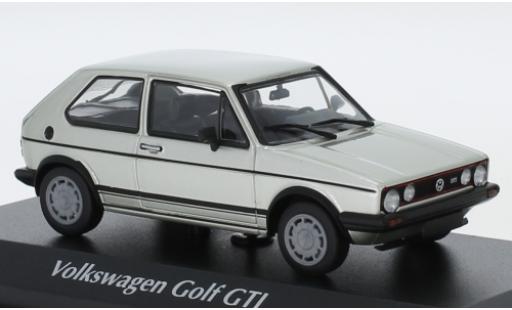 Volkswagen Golf 1/43 Maxichamps I GTI gris 1983 coche miniatura