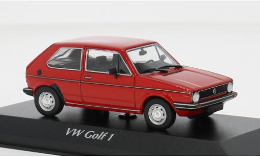 Volkswagen Golf 1/43 Maxichamps I rojo 1980 1:43 coche miniatura