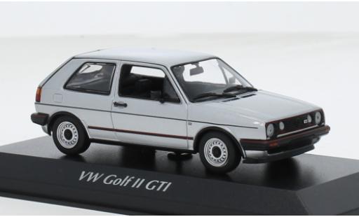 Volkswagen Golf 1/43 Maxichamps II GTI 16V silber 1985 1:43 coche miniatura