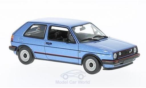 Coche miniatura Volkswagen Golf V 1/43 Maxichamps II GTI metalico azul 1985 Volkswagen Golf V 1/43 Maxichamps II GTI metalico azul 1985 coche miniatura