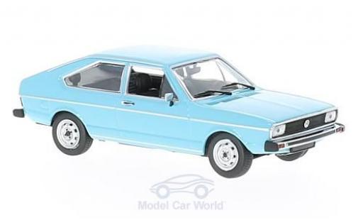 Coche miniatura Volkswagen Passat 1/43 Maxichamps azul 1975 Volkswagen Passat 1/43 Maxichamps azul 1975 coche miniatura