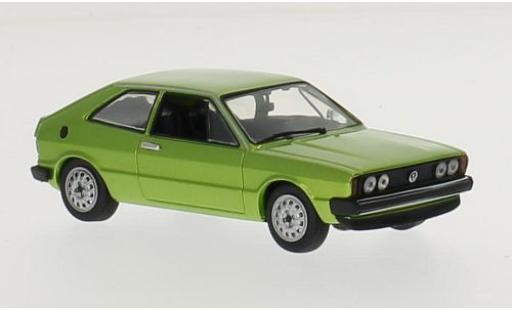 Volkswagen Scirocco 1/43 Maxichamps metalico verde 1974 coche miniatura