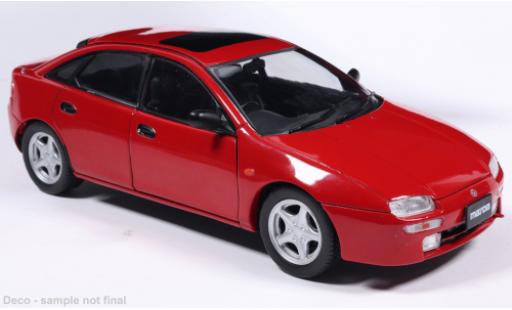 Coche miniatura Mazda 323 F rot 1993 1/24 WhiteBox