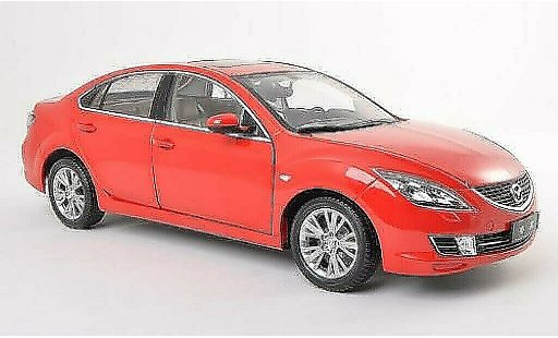 Mazda 6 Base 1/18 Paudi rojo 2009 coche miniatura