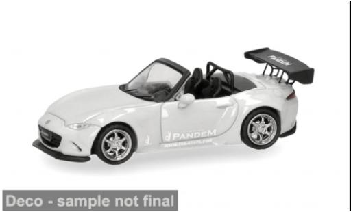 Coche miniatura Mazda MX -5 Rocket Bunny grau 1/87 Micro City 87