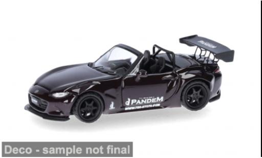 Coche miniatura Mazda MX -5 Rocket Bunny lila 1/87 Micro City 87