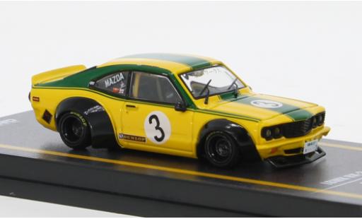 Coche miniatura Mazda RX3 1/64 INNO64 Savanna gelb 1:64 Mazda RX3 1/64 INNO64 Savanna gelb 1:64 coche miniatura