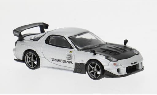 Mazda RX7 1/64 Mini GT (FD3S) silber/schwarz 2024 1:64 coche miniatura