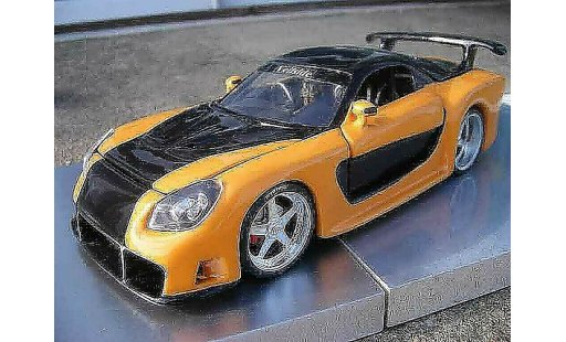 Mazda RX7 Veilside 1/18 Jada Toys kit fast and furious 3 coche miniatura