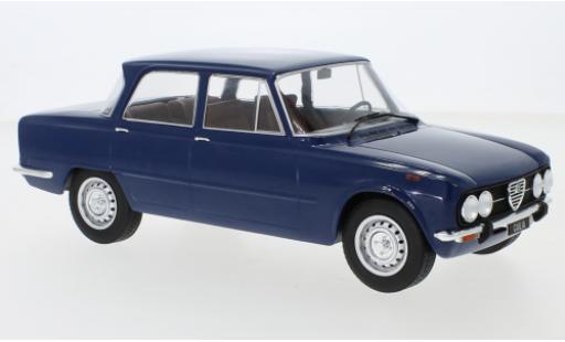 Coche miniatura Alfa Romeo Giulia 1/18 MCG Nuova Super azul 1974 Alfa Romeo Giulia 1/18 MCG Nuova Super azul 1974 coche miniatura