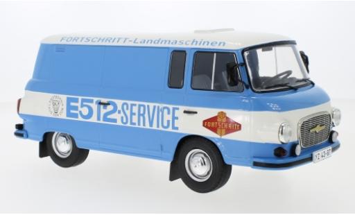 Coche miniatura Barkas B 1000 1/18 MCG Kastenwagen azul/blanco Fortschritt Service 1970 Barkas B 1000 1/18 MCG Kastenwagen azul/blanco Fortschritt Service 1970 coche miniatura