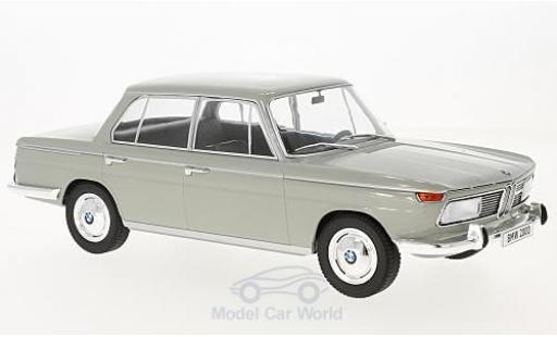 Bmw 2000 A 1/18 MCG gris 1966 coche miniatura