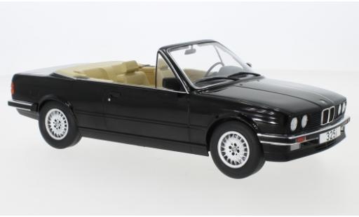 Bmw 325 1/18 MCG i (E30) Cabriolet negro 1985 coche miniatura