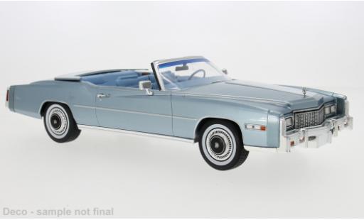 Cadillac Eldorado 1/18 MCG Cabriolet metallise blau 1976 1:18 coche miniatura