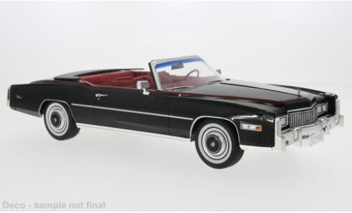 Cadillac Eldorado 1/18 MCG Cabriolet schwarz 1976 1:18 coche miniatura