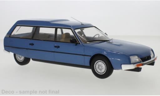 Citroen CX 1/18 MCG Break metalico azul 1976 coche miniatura
