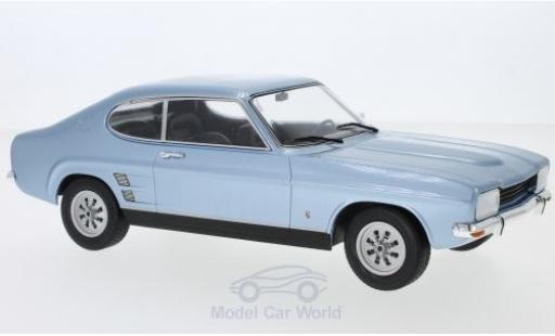 Coche miniatura Ford Capri 1/18 MCG MKI 1600 XL metalico azul 1973 Ford Capri 1/18 MCG MKI 1600 XL metalico azul 1973 coche miniatura