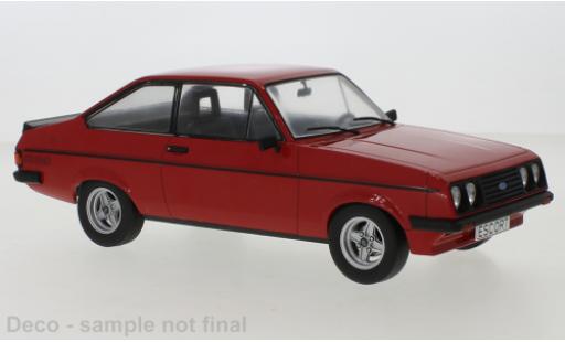 Ford Escort 1/18 MCG MK II RS 2000 rojo 1977 coche miniatura