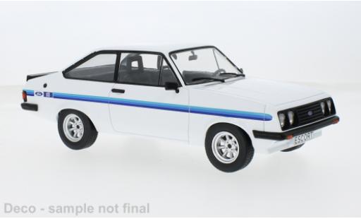 Ford Escort 1/18 MCG MK II RS 2000 weiss 1977 1:18 coche miniatura