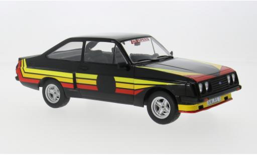 Ford Escort 1/18 MCG MK II RS 2000 X-Pack schwarz/Dekor 1977 1:18 coche miniatura