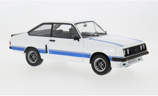 Ford Escort 1/18 MCG MK II RS 2000 X-Pack weiss/Dekor 1977 1:18 coche miniatura